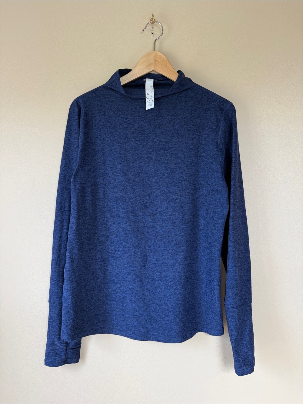 Oiselle Flyout Mile One Long Sleeve - Navy - Size 12